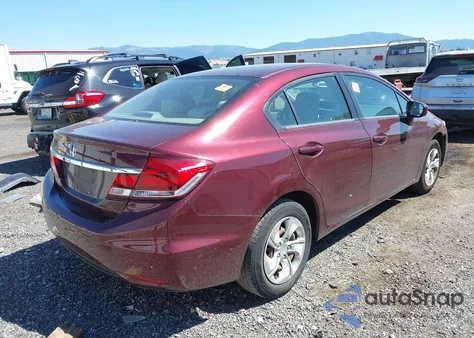 2014 Honda Civic Lx z USA, uszkodzony, nr VIN 19XFB2F56EE041721